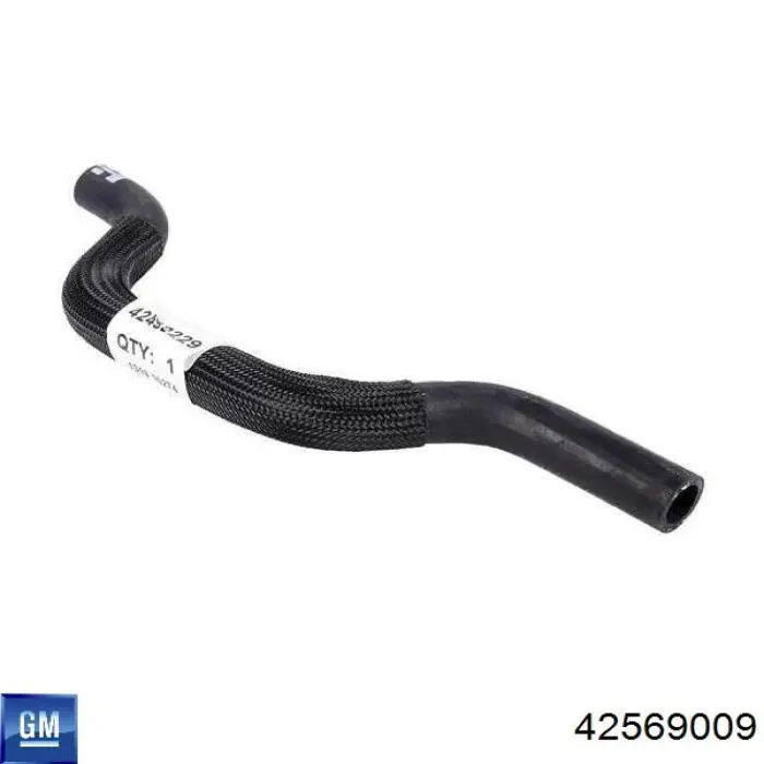 Шланг расширительного бачка верхний 42569009 General Motors