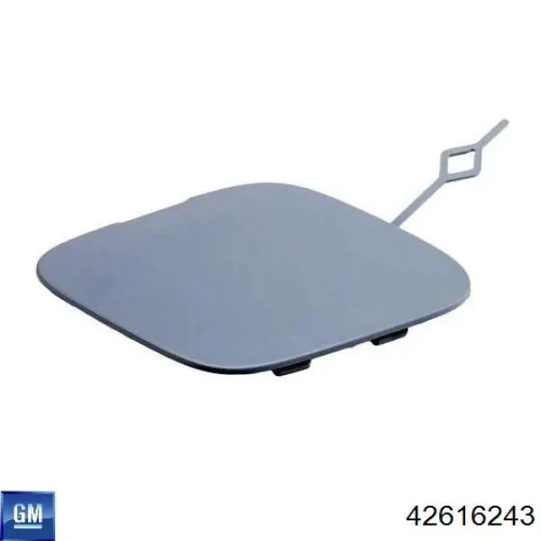 Направляющая заднего бампера левая 42616243 General Motors