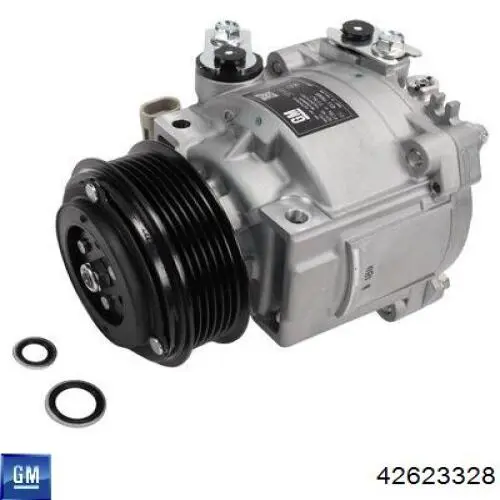 Купить 42623328 General Motors Компрессор климатической установки