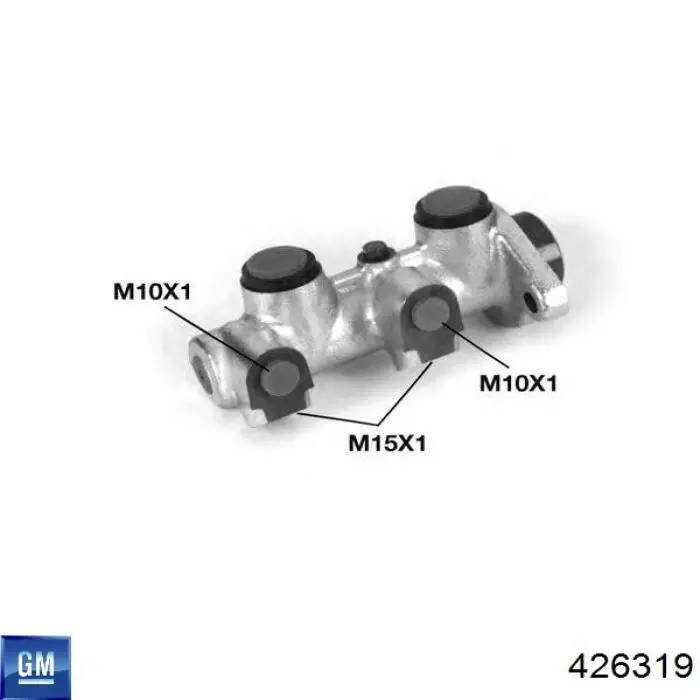 Главный тормозной цилиндр 426319 General Motors