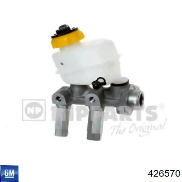 Цилиндр главный тормоза (гидротормозов) General Motors 426570 цена, от 41.55 USD