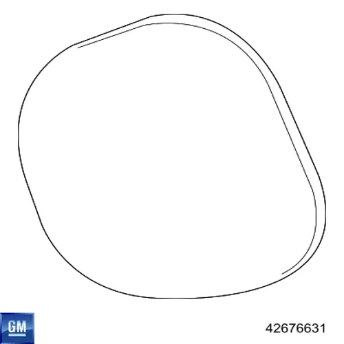 42557009 General Motors Лючок порта зарядки автомобиля