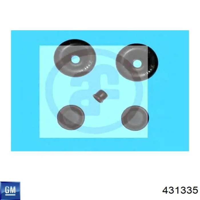 Цилиндр тормозной колесный 96205933 General Motors