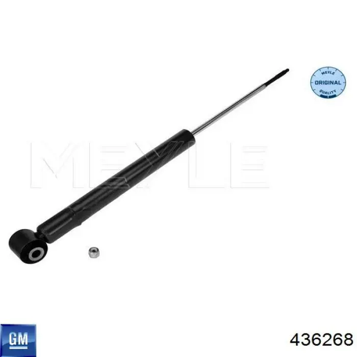436268 General Motors Амортизаторы задние