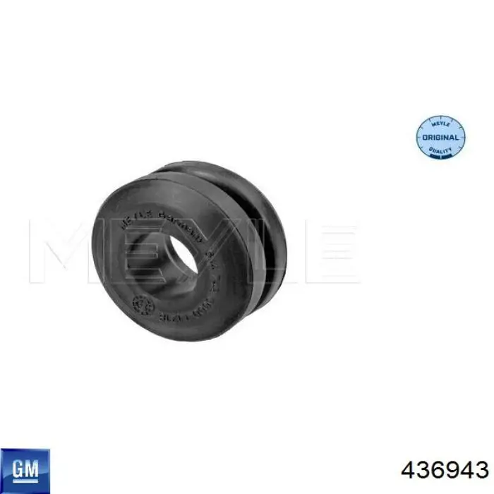 436943 General Motors Втулка штока амортизатора заднего