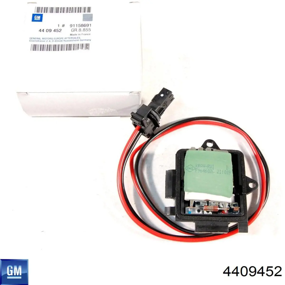 4409452 General Motors резистор (сопротивление вентилятора печки (отопителя салона))