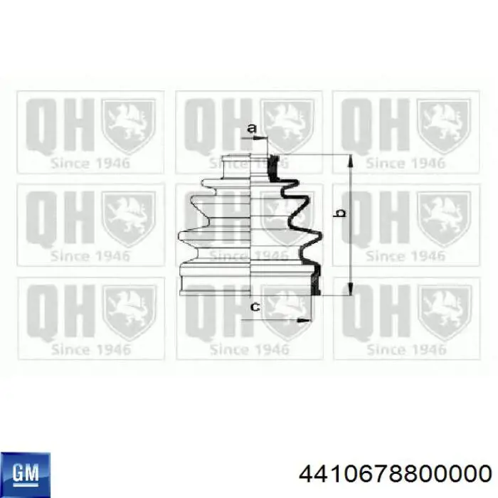 Пыльник наружной гранаты, задней полуоси General Motors 4410678800000 цена, от 5.96 USD