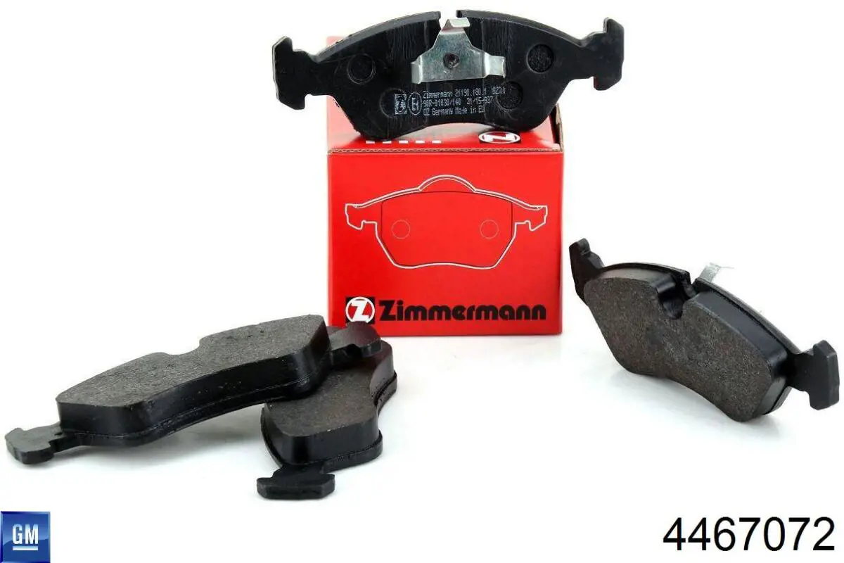 Колодки дисковые  General Motors 4467072 цена, от 10.15 USD
