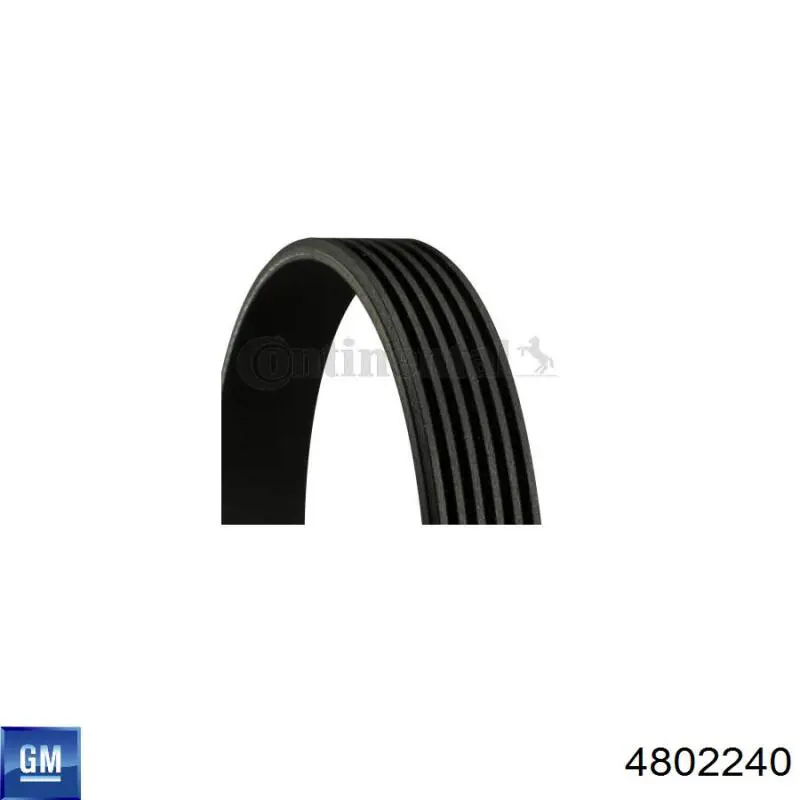 Клиновый ремень Opel 4802240 цена, от 30.15 USD