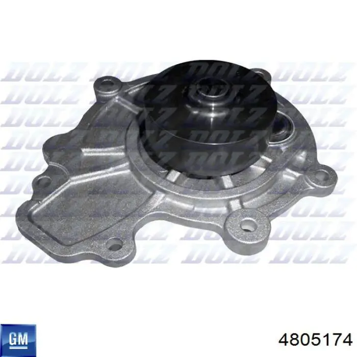 Помпа охлаждения General Motors 4805174 цена, от 39.23 USD