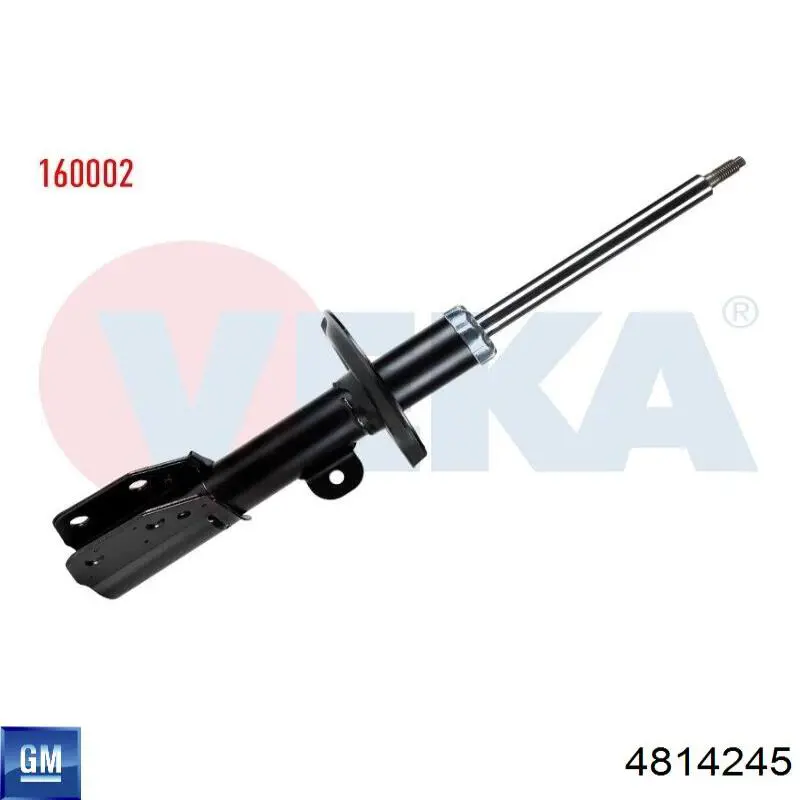 Амортизатор передней подвески левой General Motors 4814245 цена, от 58.77 USD