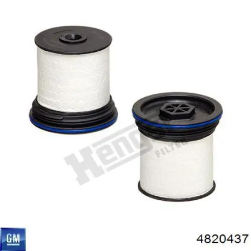 Фильтр тонкой очистки топлива General Motors 4820437 цена, от 18.21 USD