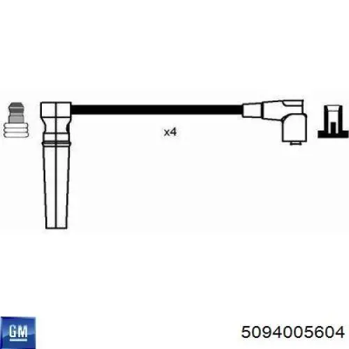 Сальник распредвала двигателя передний 5094005604 General Motors