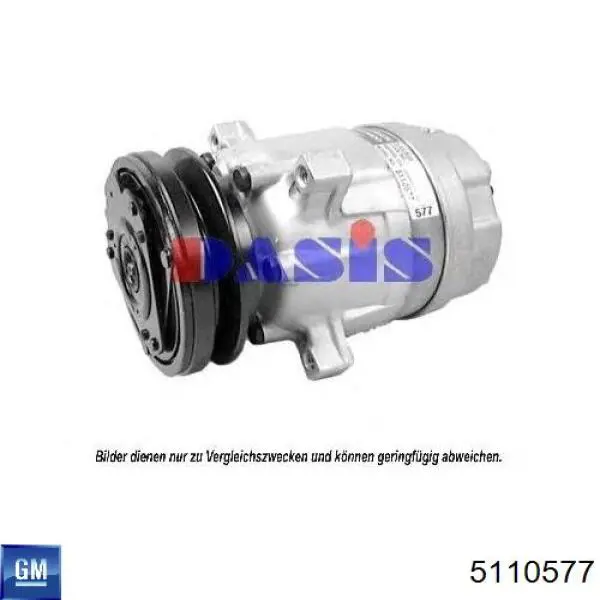 Купить 5110577 General Motors Компрессор климатической установки