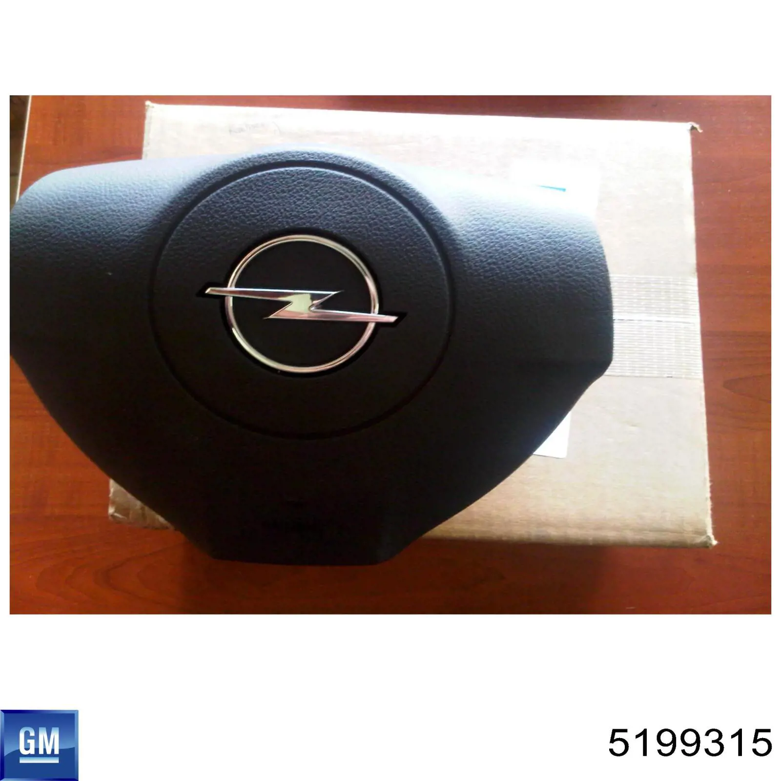13203886 Opel Подушка безопасности водителя
