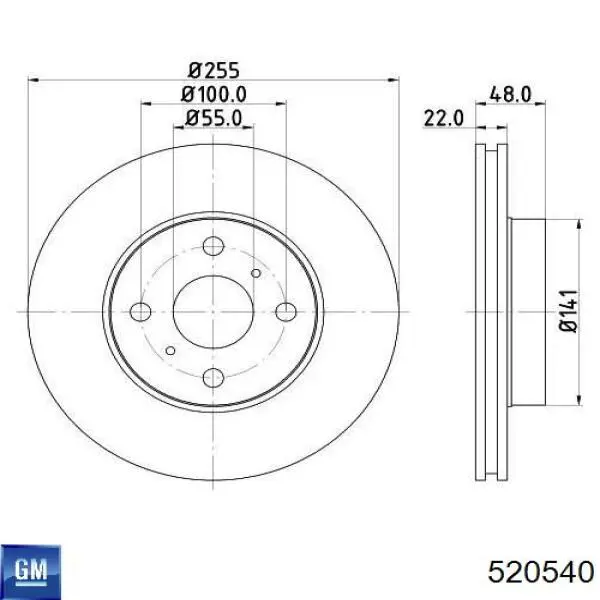 Пыльник тяги General Motors 520540 цена, от 18.66 USD