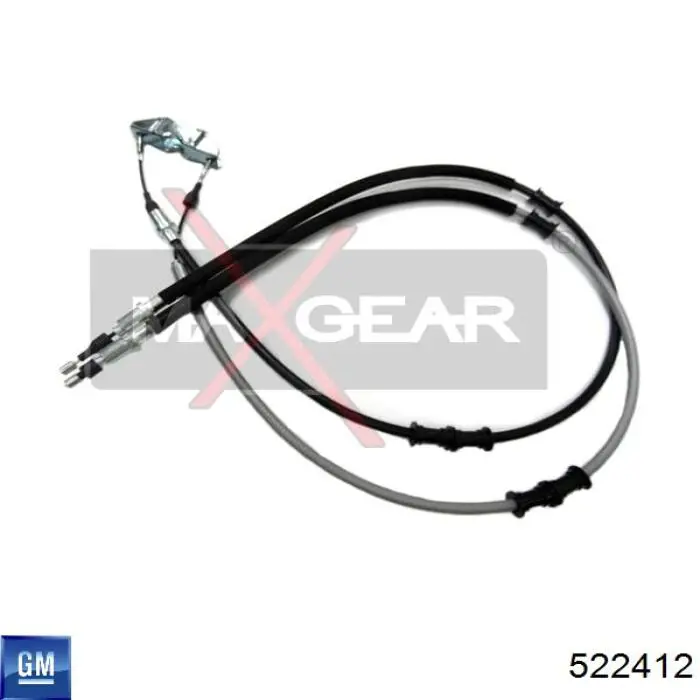 Задний трос ручника General Motors 522412 цена, от 17.17 USD