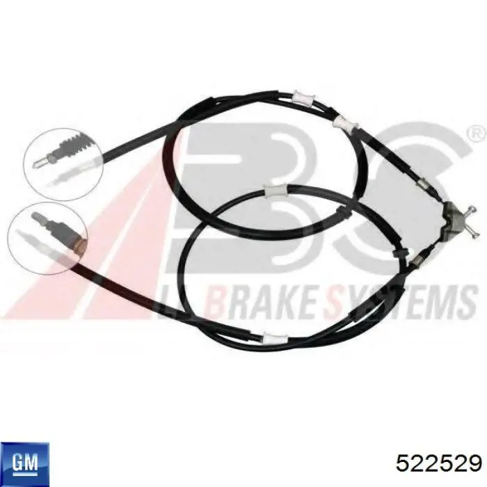 Задний трос ручника General Motors 522529 цена, от 25.04 USD