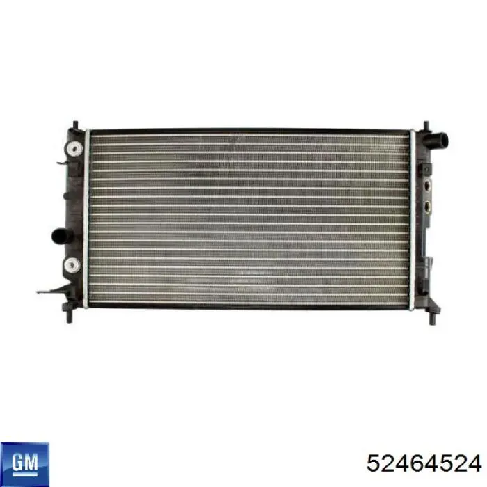52464524 General Motors Радиатор основной