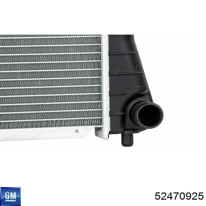Радиатор охлаждения двигателя на Chevrolet Cavalier LS 