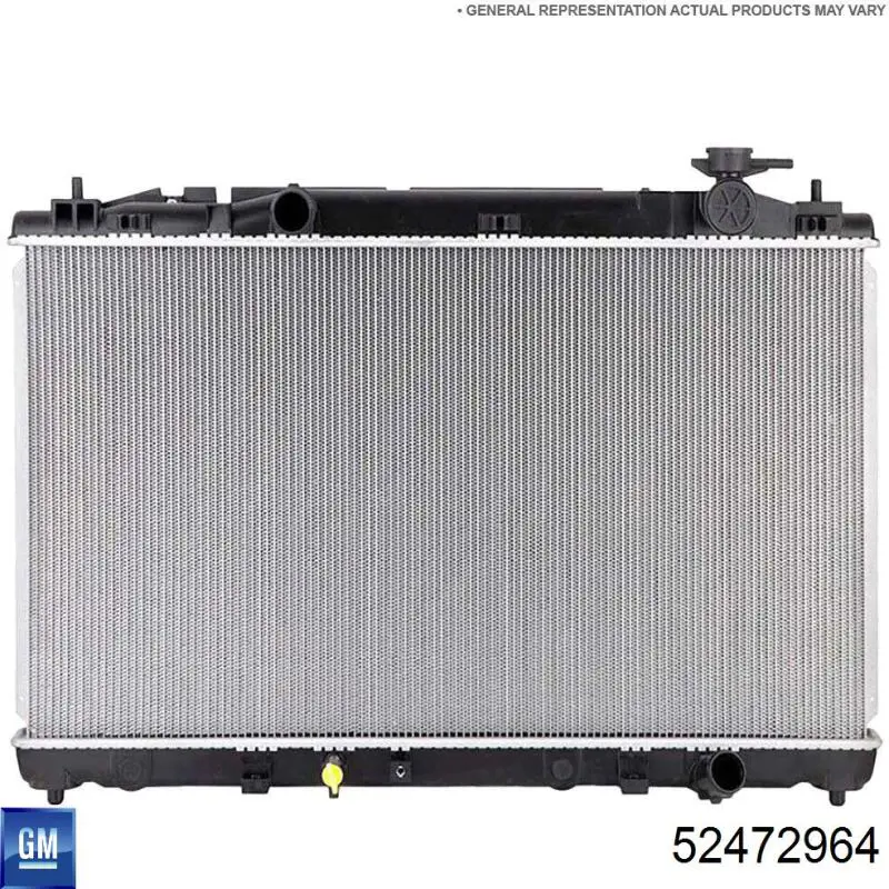 52472964 General Motors Радиатор основной