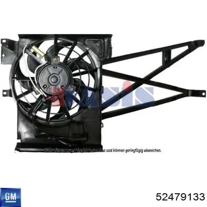 Купить 0130303252 Bosch Электровентилятор охлаждения в сборе (мотор+крыльчатка)