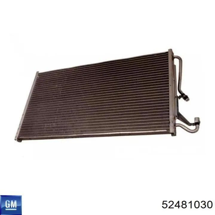 52481030 General Motors радиатор кондиционера
