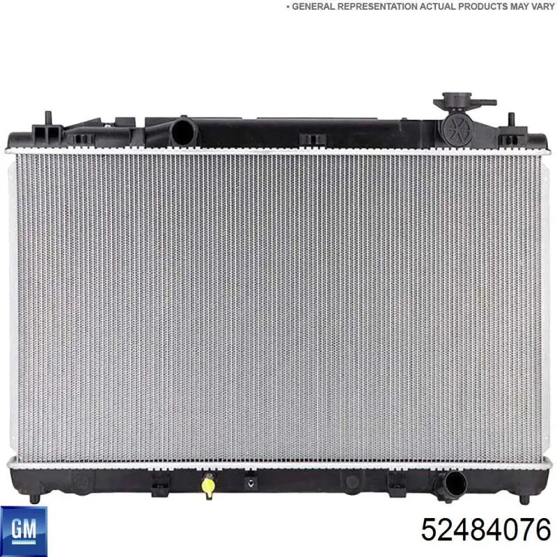 52477898 General Motors радиатор
