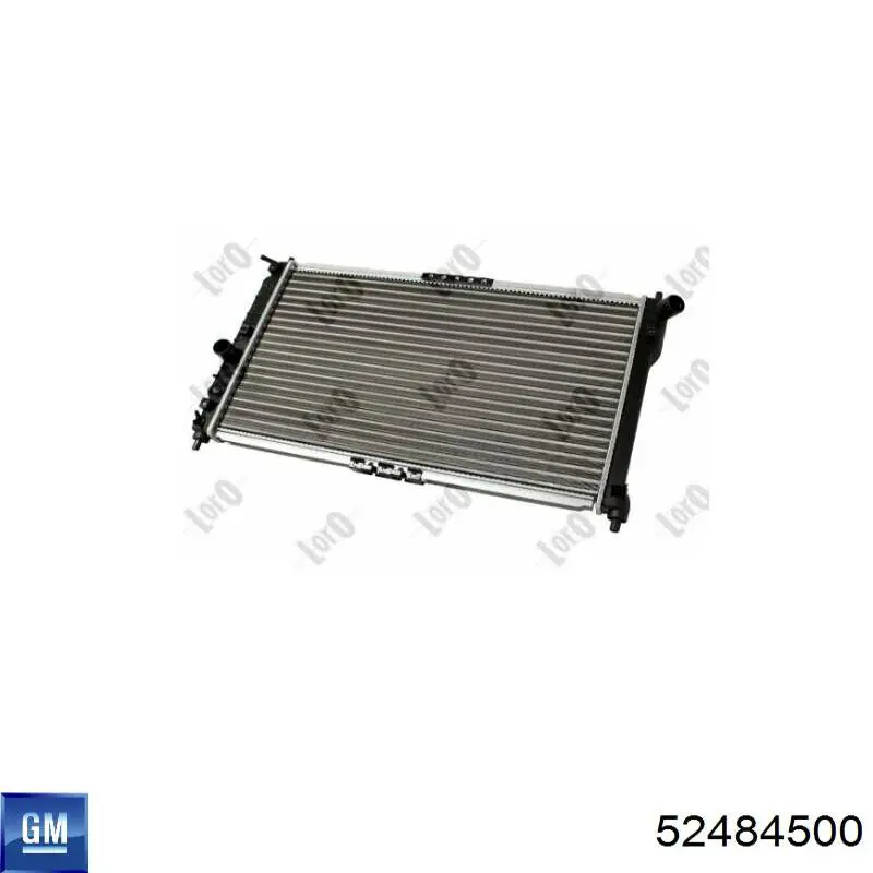 Радиатор 52484500 General Motors