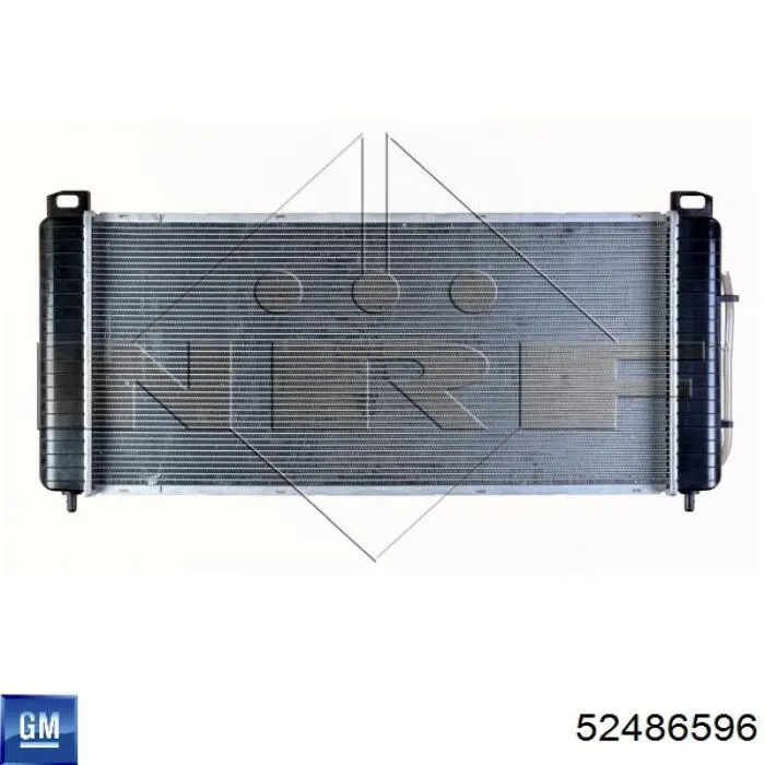 Радиатор охлаждения двигателя General Motors 52486596 цена, от 183.01 USD