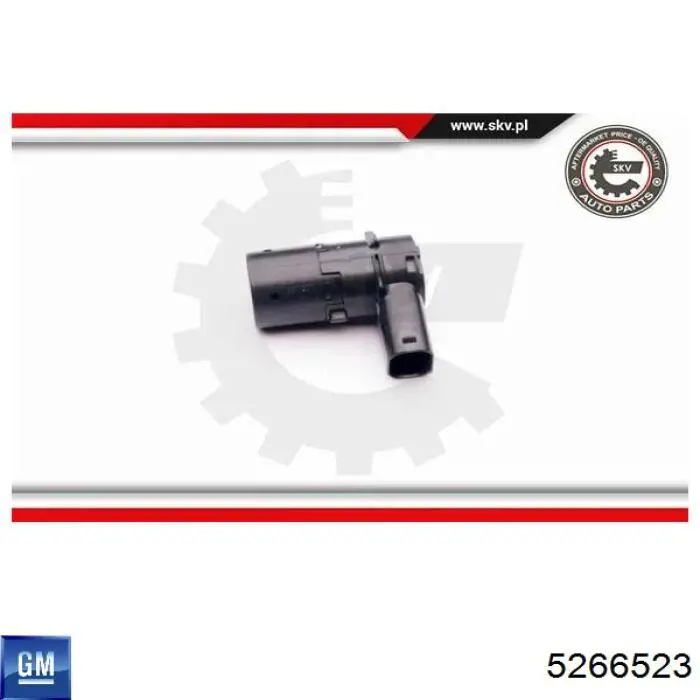 5266523 General Motors Задние парктроники