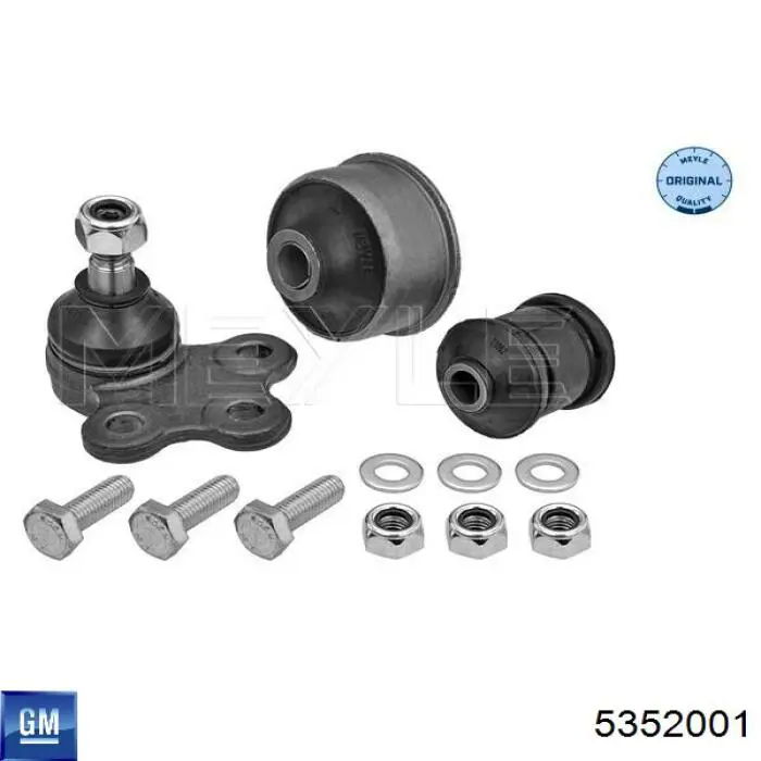 Левый рычаг передней нижней подвески General Motors 5352001 цена, от 36.36 USD