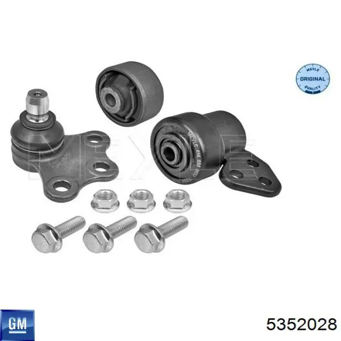 5352028 General Motors Рычаг передней подвески нижний, правый