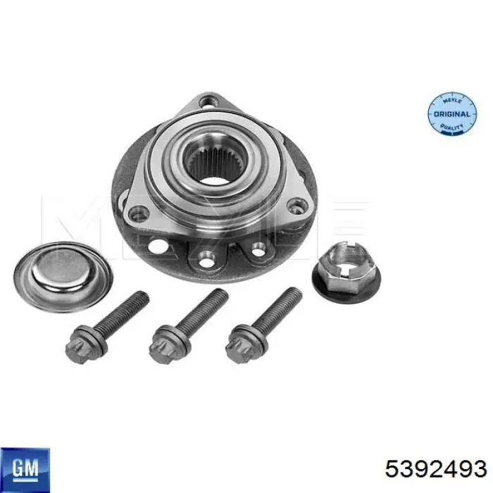 Ступицы передних колес General Motors 5392493 цена, от 55.19 USD