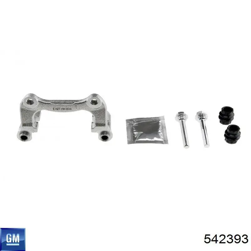 Ремкомплект суппортов Opel 542393 цена, от 5.75 USD