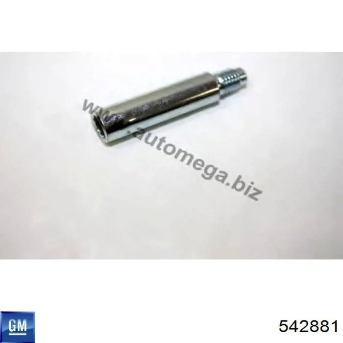 Направляющая переднего суппорта General Motors 542881 цена, от 4.12 USD