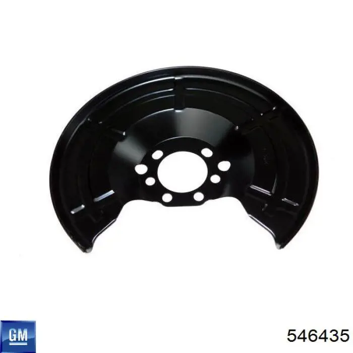 546435 General Motors Пыльник тормозного диска заднего