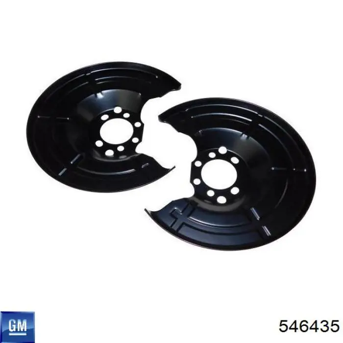 Купить 546435 General Motors Защита тормозного диска, заднего