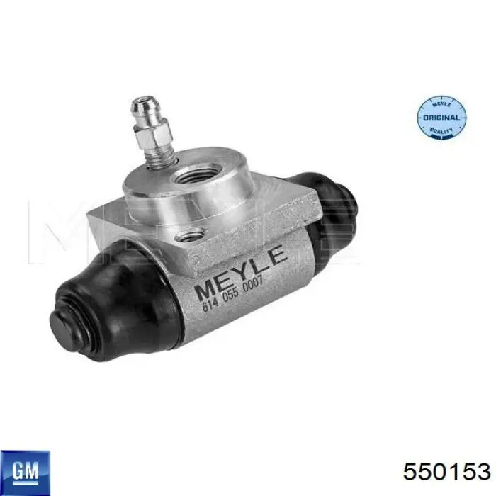 Рабочий тормозной цилиндр General Motors 550153 цена, от 8.05 USD