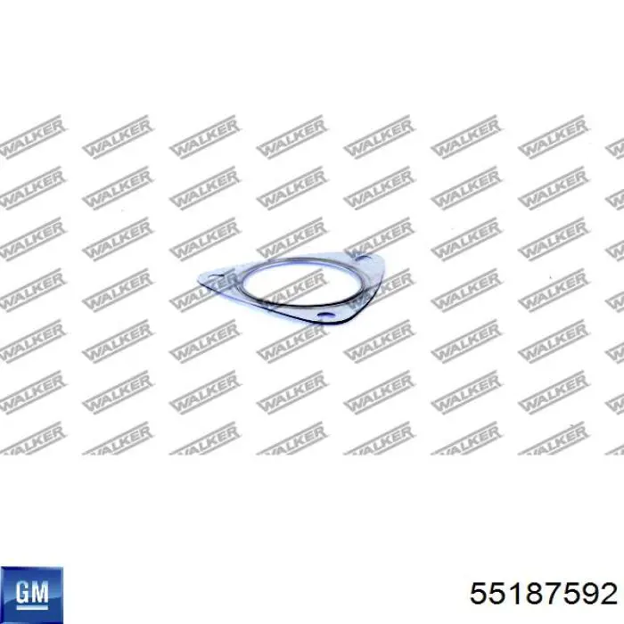 Купить 55187592 General Motors Уплотнитель приемной трубы глушителя
