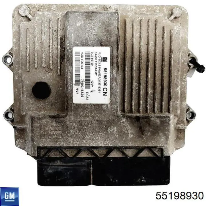 ЭБУ двигателем Opel 55198930 цена, от 368.88 USD