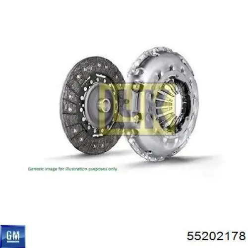 55202178 General Motors Демпферный маховик