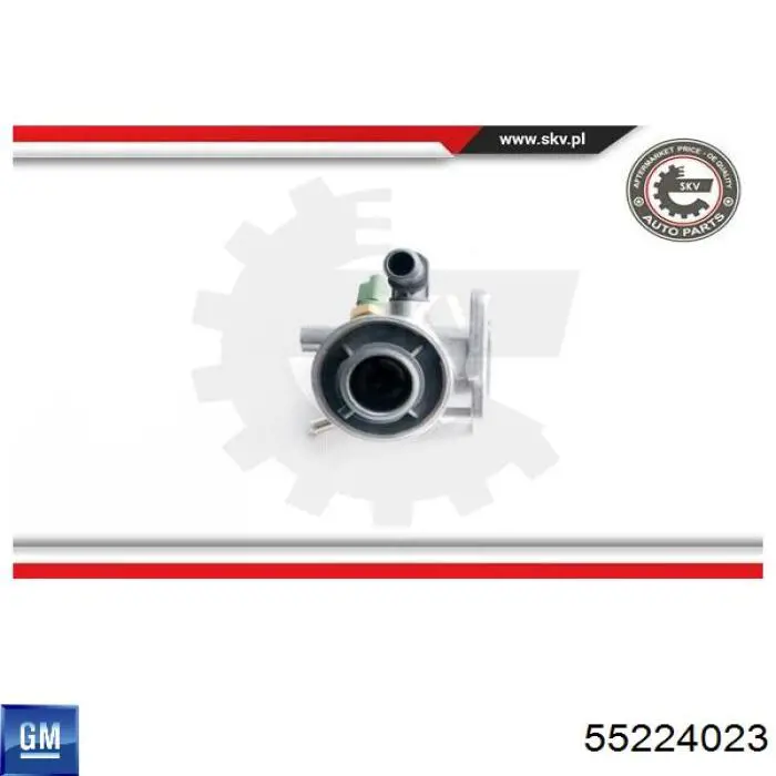 Кожух термостата General Motors 55224023 цена, от 60.19 USD