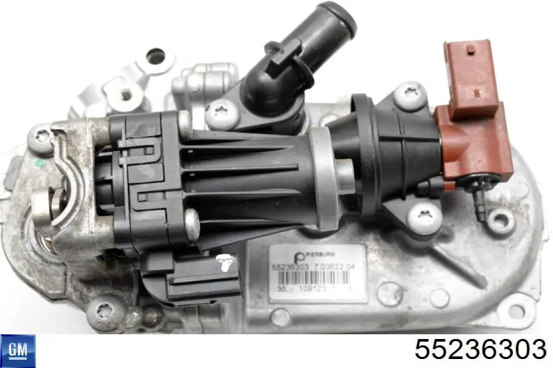 Радиатор системы EGR 55236303 General Motors
