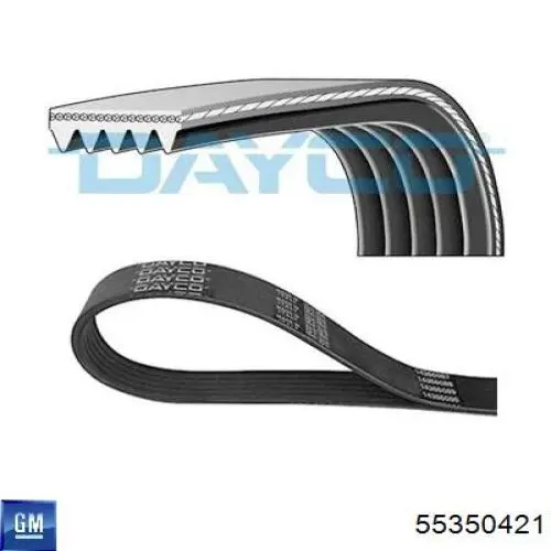 Купить 55350421 General Motors Ремень генератора