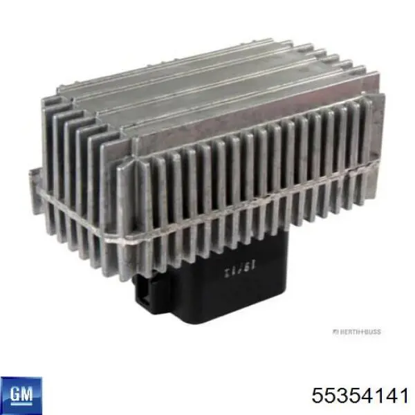 Relê das velas de incandescência 55354141 General Motors