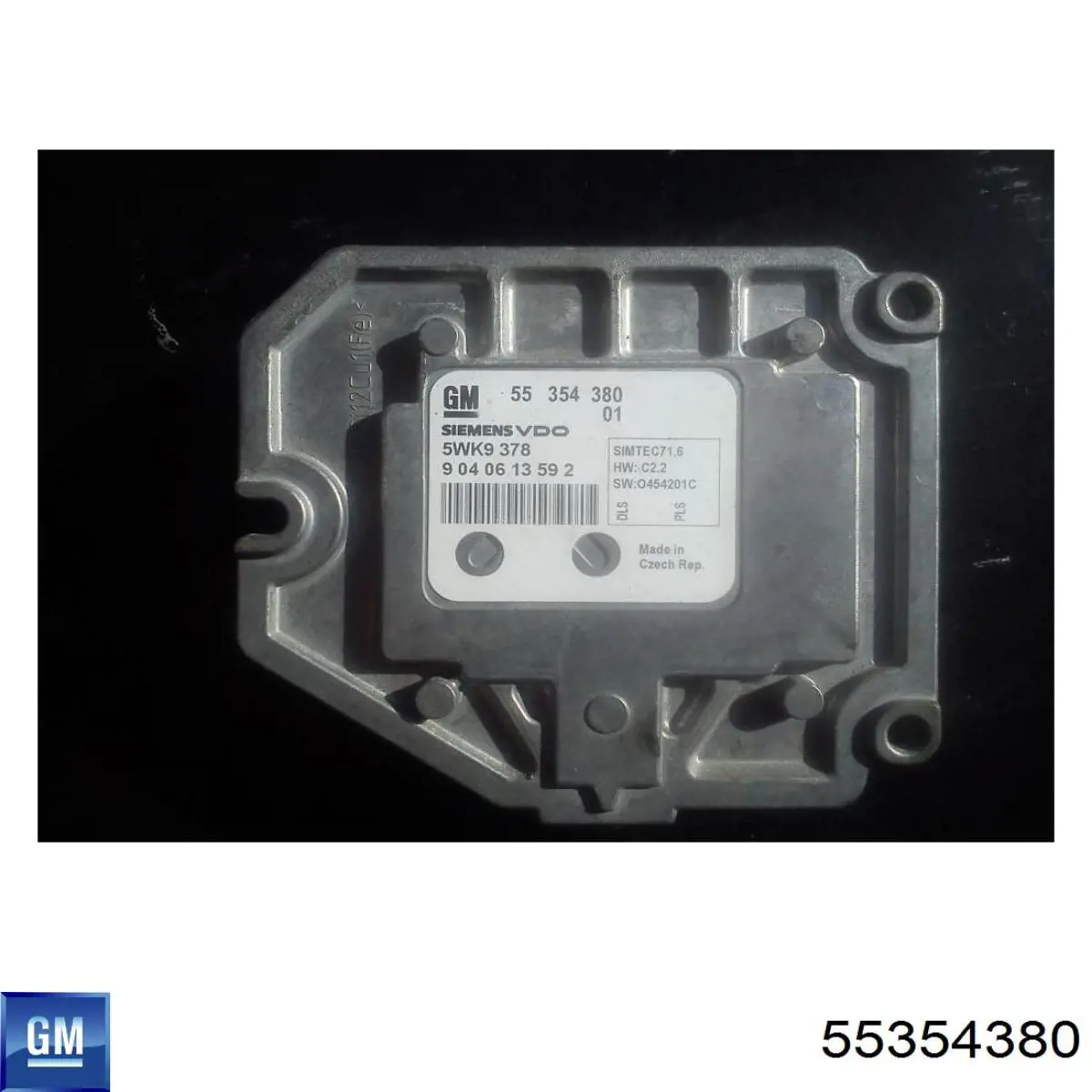 Купить 55354380 Opel Электронный блок управления двигателем