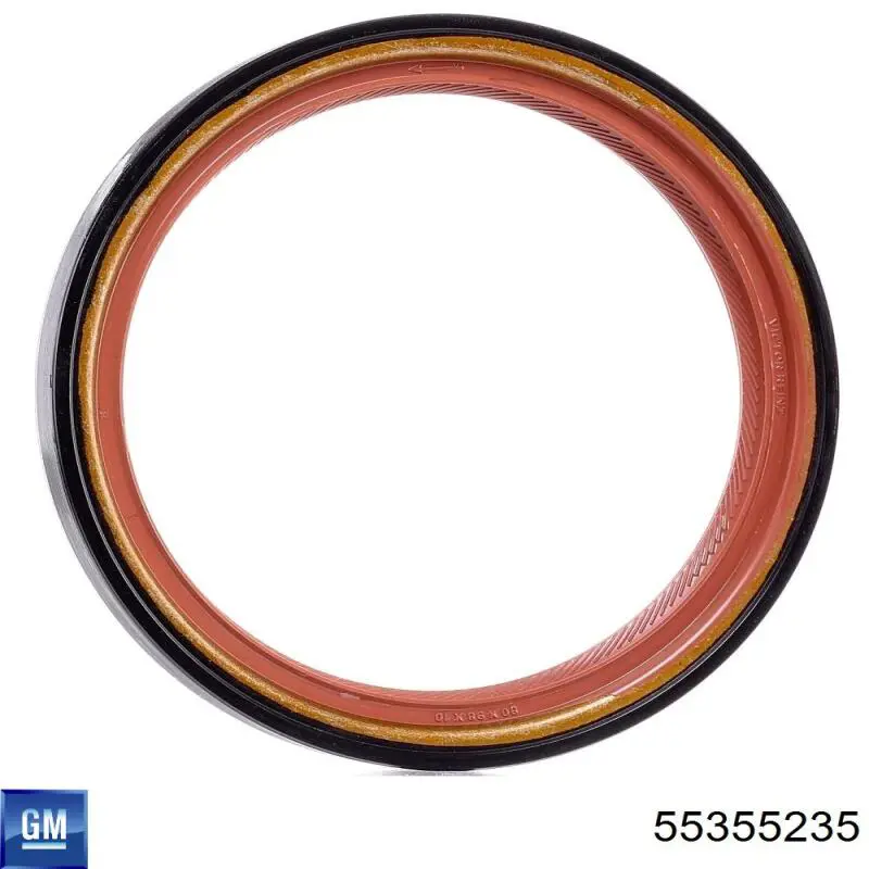 Сальник коленвала задний 90325571 Opel