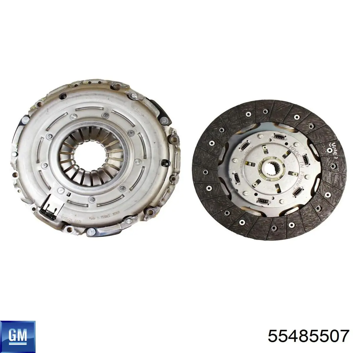 Купить 55485507 General Motors Комплект сцепления (диск, корзина, подшипник)