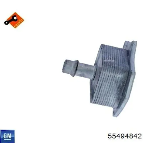 Масляный радиатор 0650165 Opel